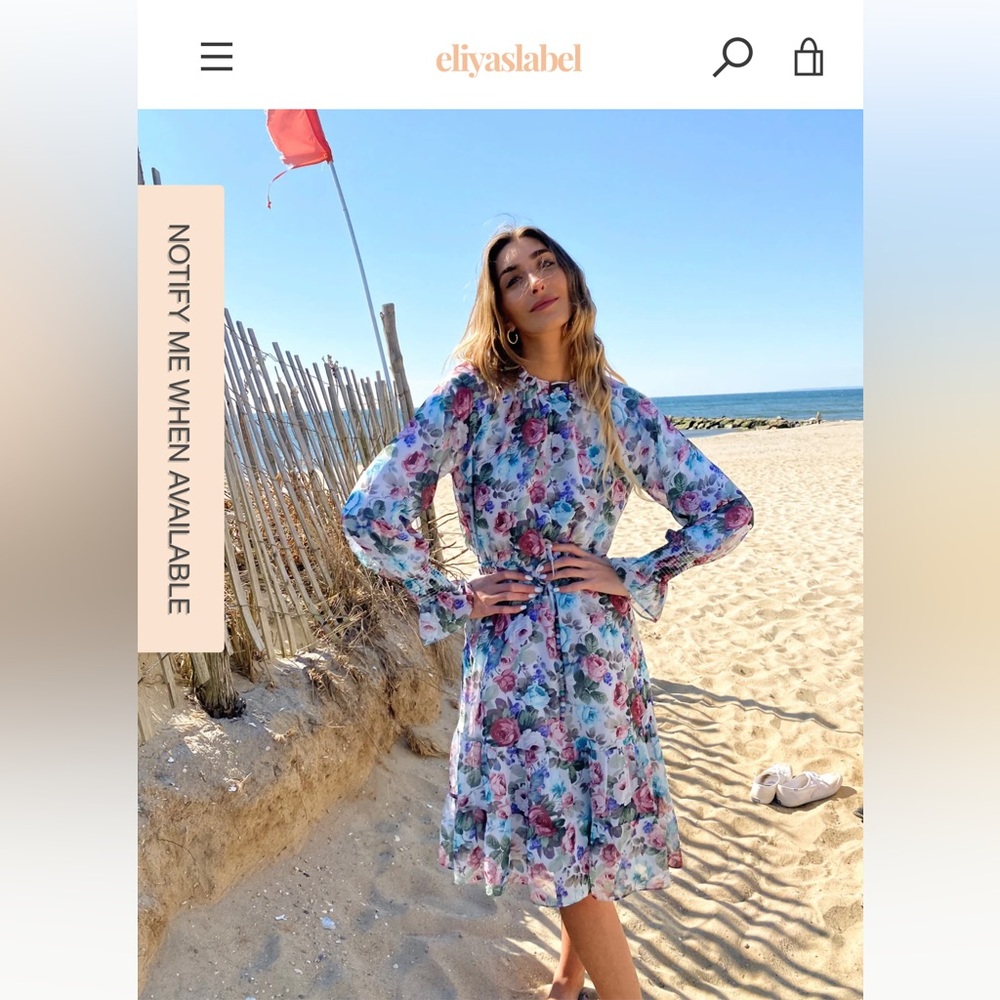 Eliyas Label Floral Layla Dress